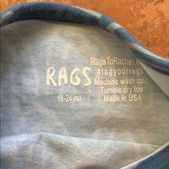 Rags to Raches Trinny tee size 18-24 Months - Picture 3 of 3